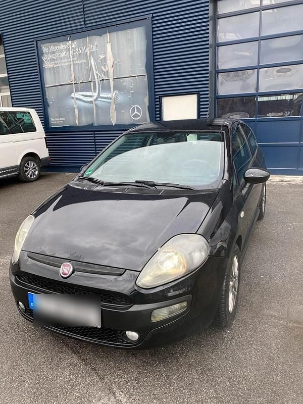 Gebraucht Fiat Punto Evo 75 PS (55 kW) 2010 Schwarz Kleinwagen