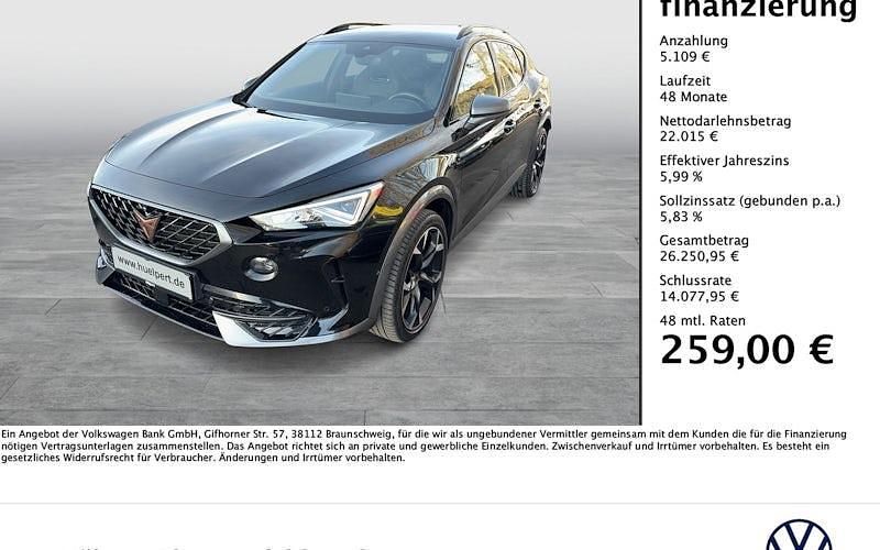 Gebraucht Cupra Formentor VZ 245 PS (180 kW) 2022 Mitternachtsschwarz SUV