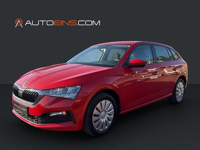 Gebraucht Skoda Scala Active 95 PS (69 kW) 2019 Rot Kleinwagen