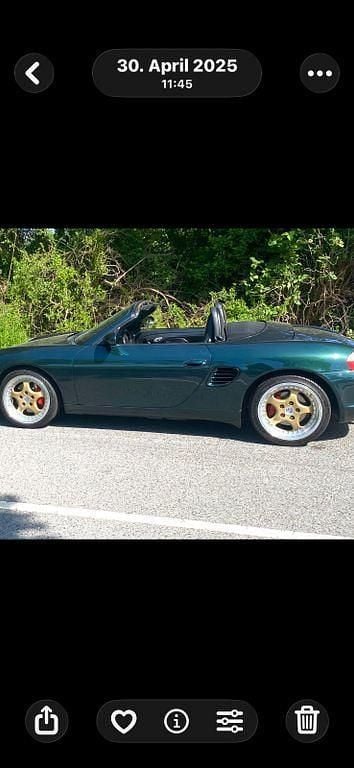 Gebraucht Porsche Boxster S 260 PS (191 kW) 2003 Grün Cabrio