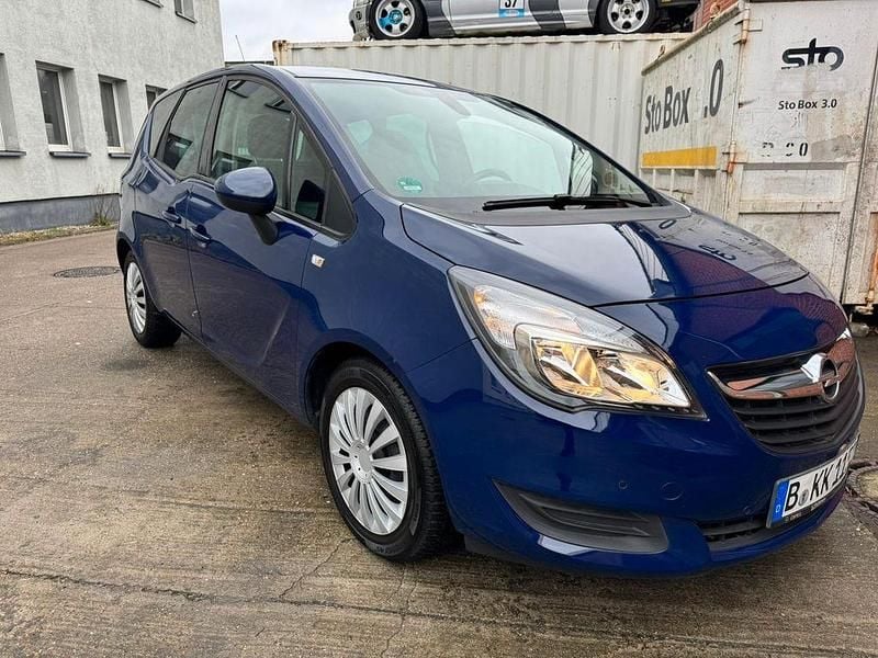 Gebraucht Opel Meriva 110 PS (80 kW) 2014 Blau Van / Kleinbus