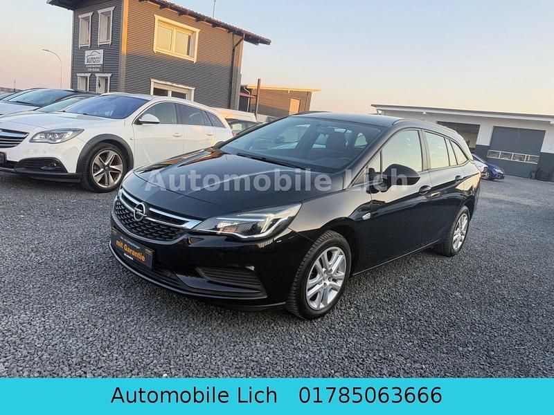 Gebraucht Opel Astra Edition 136 PS (100 kW) 2019 Schwarz Kombi