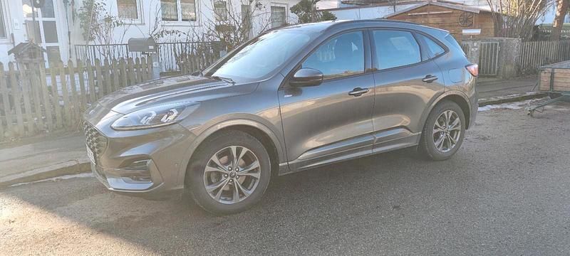 Grau Gebraucht 2023 Ford Kuga ST-Line SUV | 20.750 € (Superpreis) - Bild 1/4