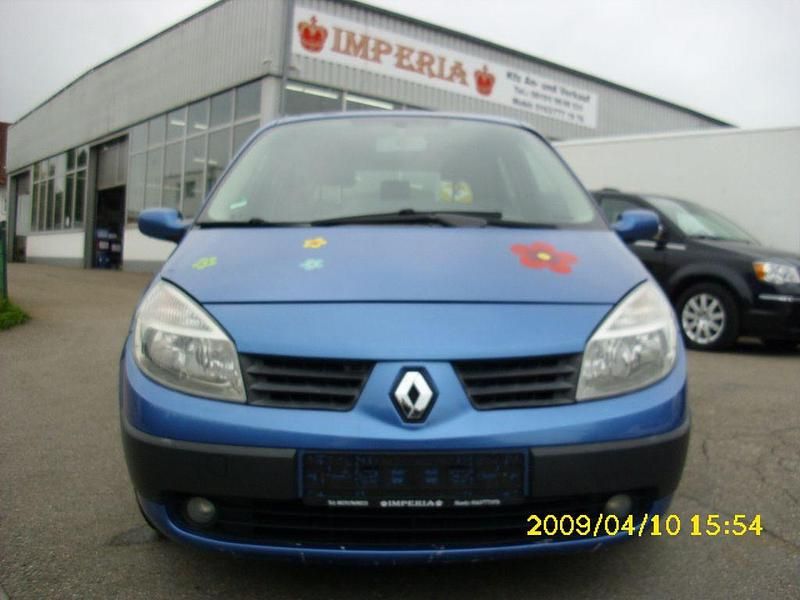 Gebraucht Renault Scénic II 111 PS (81 kW) 2004 Blau Van / Kleinbus