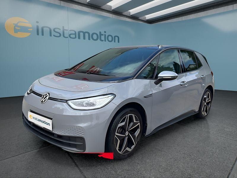 Grau Gebraucht 2021 VW ID.3 Pro Kleinwagen | 22.349 € (Fairer Preis) - Bild 1/4