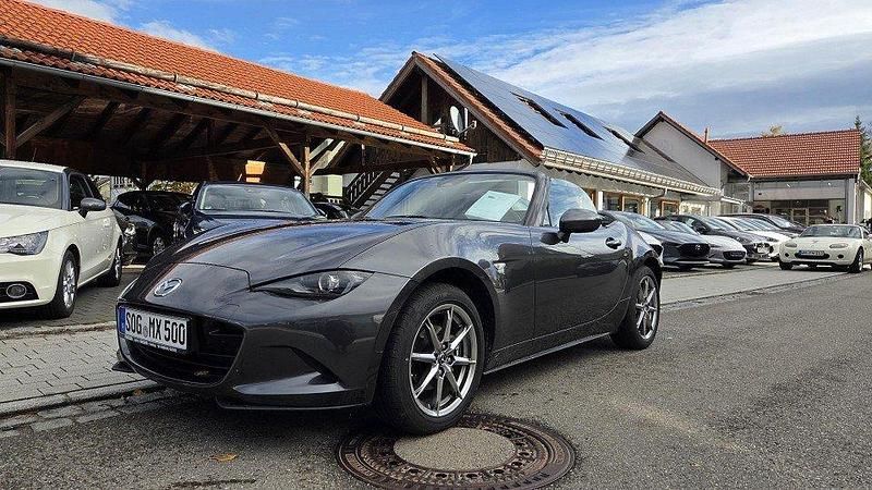Gebraucht Mazda MX5 Exclusive-Line 132 PS (97 kW) 2025 Machine gray Cabrio