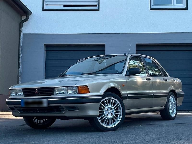 Gebraucht Mitsubishi Galant 90 PS (66 kW) 1990 Gold Limousine