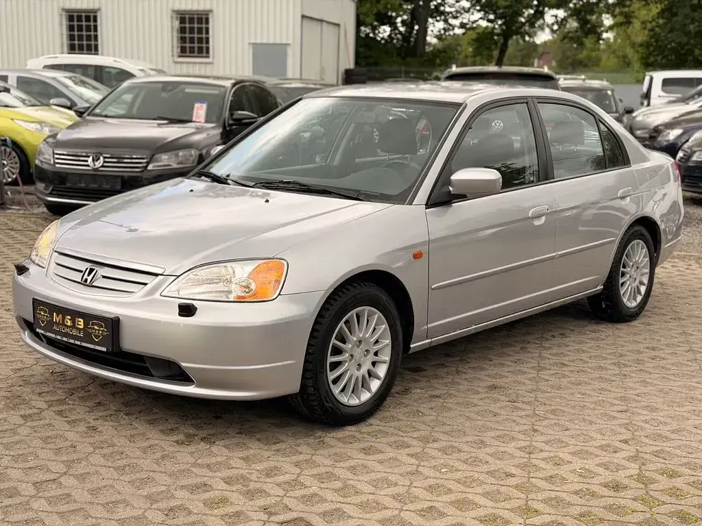 Gebraucht Honda Civic 110 PS (80 kW) 2002 Silber Limousine