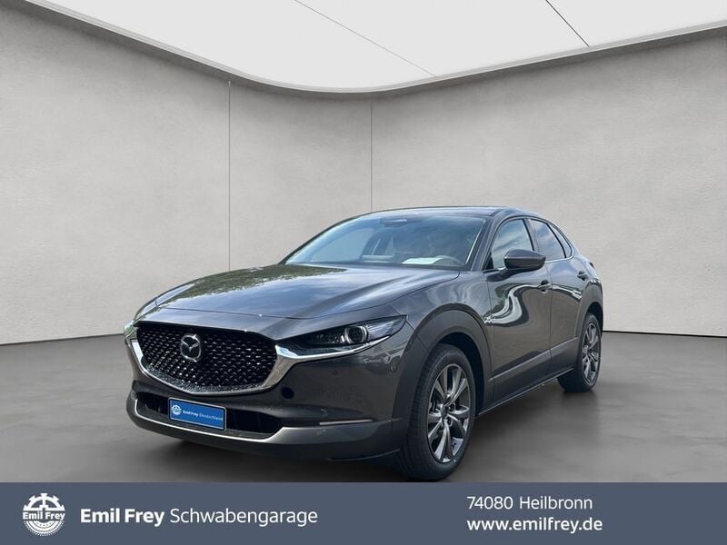 Grau Gebraucht 2025 Mazda CX-30 Takumi-Line SUV | 39.550 € - Bild 1/4