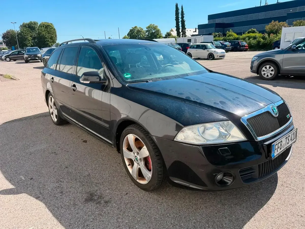 Gebraucht Skoda Octavia RS 170 PS (125 kW) 2007 Schwarz Kombi