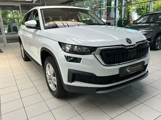 Gebraucht Skoda Kodiaq Ambition 150 PS (110 kW) 2023 (moonweiss metallic) SUV