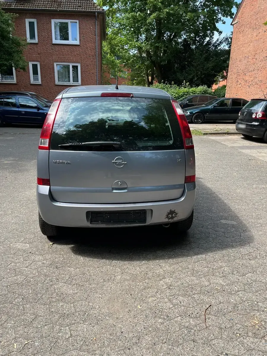 Gebraucht Opel Meriva 100 PS (73 kW) 2005 Silber Van / Kleinbus
