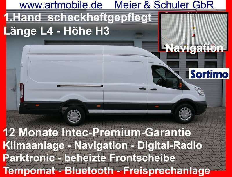 Frostweiß Gebraucht 2017 Ford Transit Trend Van / Kleinbus | 22.900 € (Teuer) - Bild 1/4