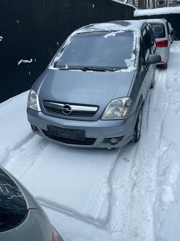 Silber Gebraucht 2008 Opel Meriva Van / Kleinbus | 1.350 € (Superpreis) - Bild 1/4