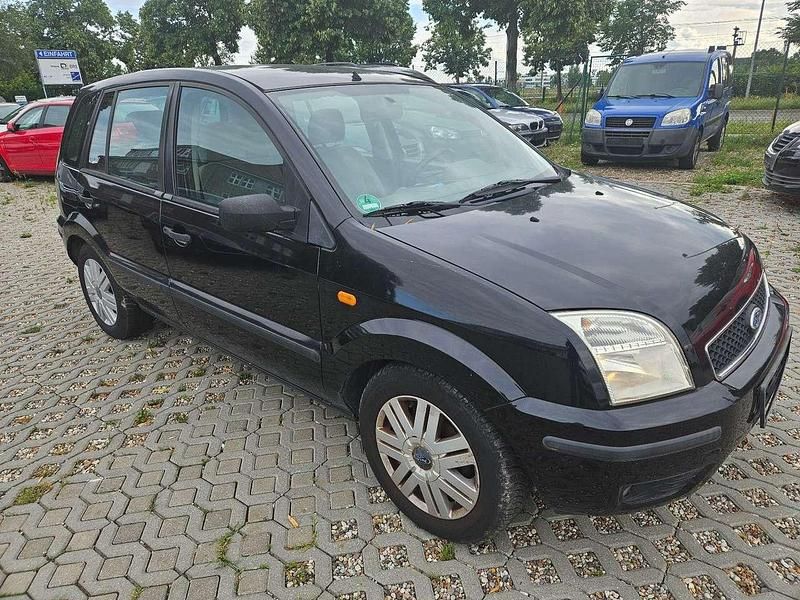Gebraucht Ford Fusion 101 PS (74 kW) 2003 Pantherschwarz metallic Kleinwagen