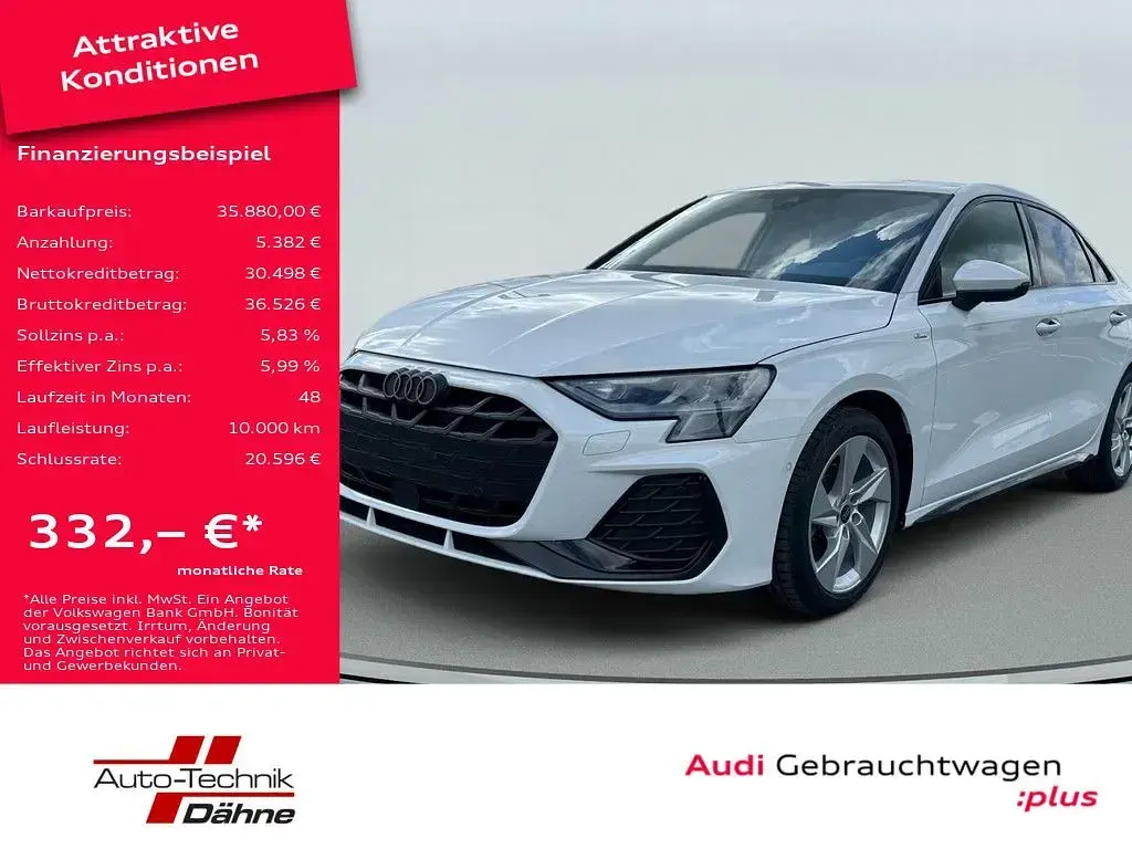 Używany Audi A3 Business 150 KM (110 kW) 2025 Sedan/Limuzyna