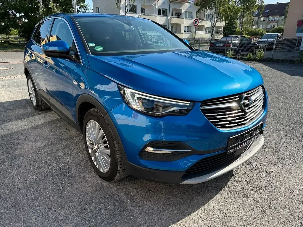 Gebraucht Opel Grandland X Dynamic 131 PS (96 kW) 2017 Blau SUV