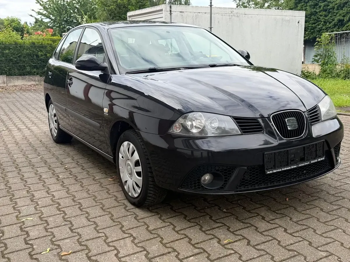 Gebraucht Seat Ibiza 86 PS (63 kW) 2007 Schwarz Kleinwagen