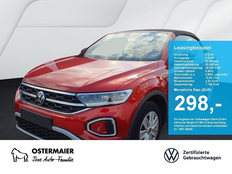 Kings red Gebraucht 2025 VW T-Roc Goal SUV | 29.030 € (Fairer Preis) - Bild 1/4