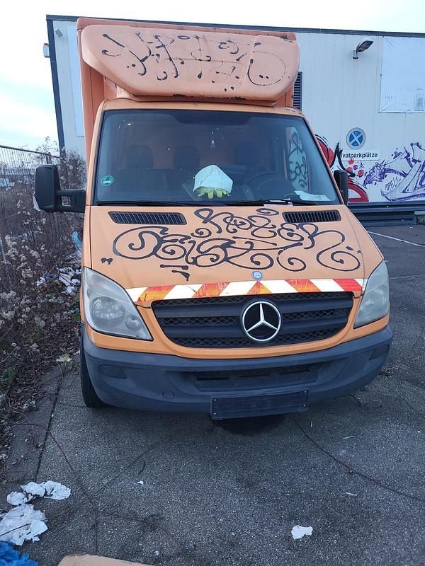 Gebraucht Mercedes Sprinter 109 PS (80 kW) 2007 Orange