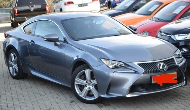 Silber Gebraucht 2016 Lexus RC200t Coupé | 27.000 € - Bild 1/3