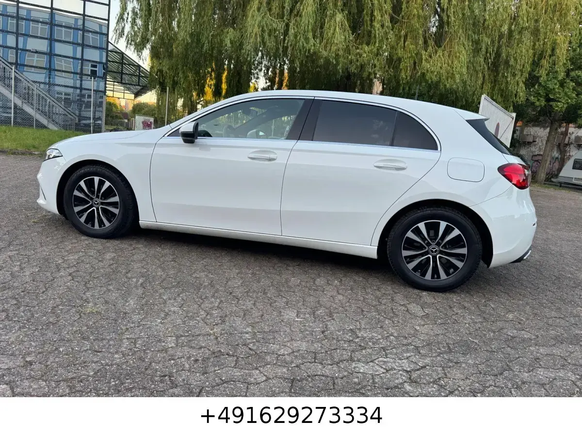 Gebraucht Mercedes A180 Progressive 116 PS (85 kW) 2020 Weiß Kleinwagen