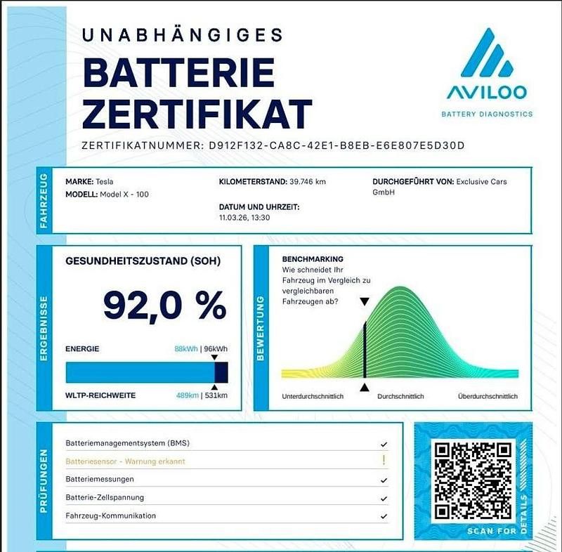 Gebraucht Tesla Model X Performance 584 kW (795 PS) 2020 Midnight silver metallic SUV