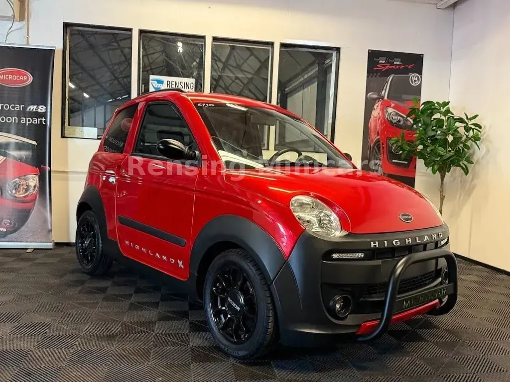 Gebraucht Microcar M.Go 2017 Rot Kleinwagen