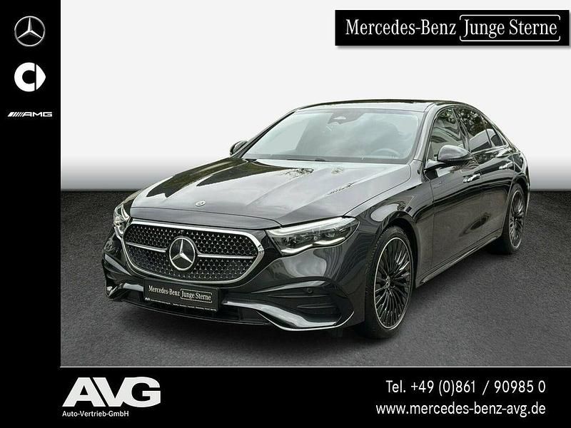 Grau Gebraucht 2025 Mercedes E220 AMG Limousine | 61.990 € (Teuer) - Bild 1/4