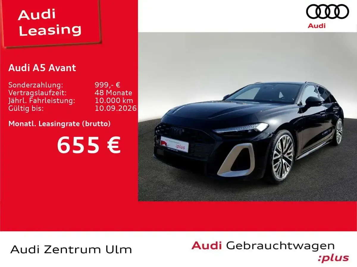Gebraucht Audi A5 Edition .1 367 PS (269 kW) 2025 Mythosschwarz metallic (metallic) Kombi