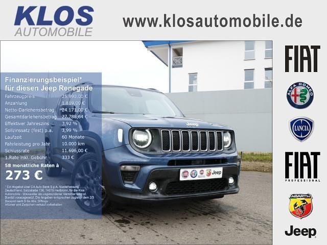Blue shade metallic Gebraucht 2024 Jeep Renegade SUV | 25.990 € (Fairer Preis) - Bild 1/4