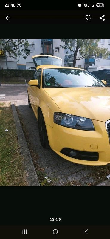 Gelb Gebraucht 2006 Audi A3 S-Line Coupé | 2.300 € (Guter Preis) - Bild 1/4