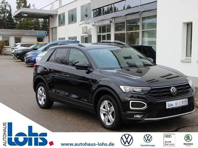 Deep black perleffekt (metallic) Gebraucht 2021 VW T-Roc Sport SUV | 23.479 € (Guter Preis) - Bild 1/4