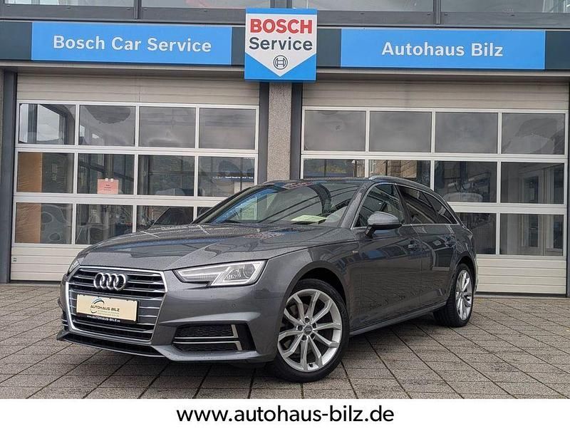 Monsungrau Gebraucht 2018 Audi A4 S-Line Kombi | 17.840 € (Superpreis) - Bild 1/4