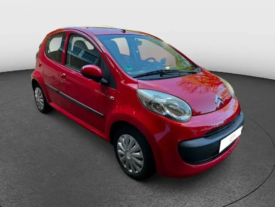 Gebraucht Citroën C1 68 PS (50 kW) 2008 Rot Kleinwagen