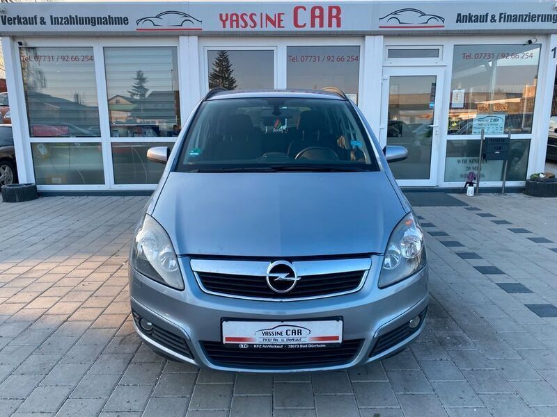 Gebraucht Opel Zafira Edition 150 PS (110 kW) 2005 Silber Van / Kleinbus