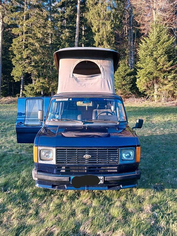 Używany Ford Transit 63 KM (46 kW) 1983 Niebieski Minivan