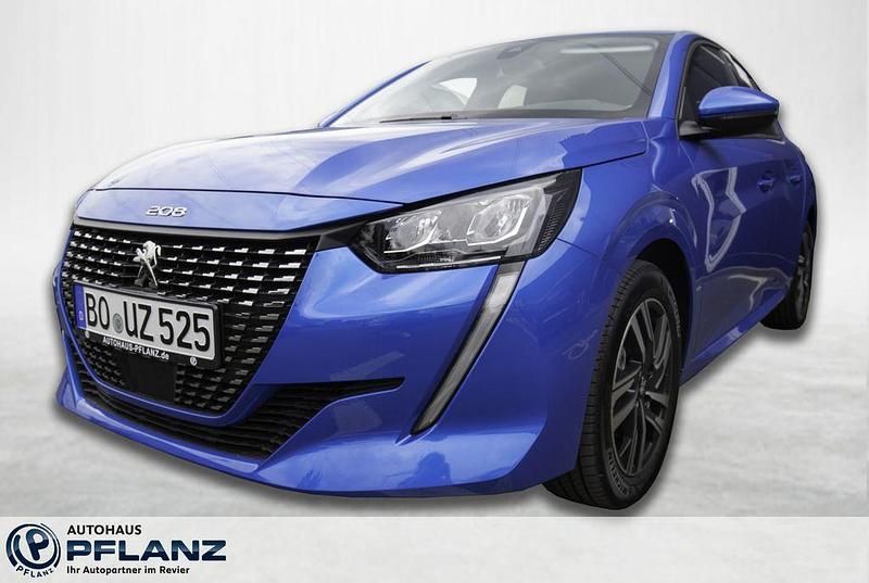 Blau Gebraucht 2021 Peugeot 208 Allure Kleinwagen | 16.990 € (Fairer Preis) - Bild 1/4