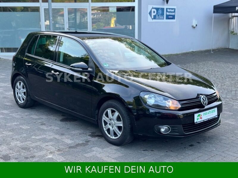 Schwarz Gebraucht 2012 VW Golf VI Limousine | 3.990 € (Superpreis) - Bild 1/4
