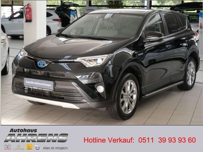 Mysticschwarz mica Gebraucht 2016 Toyota RAV4 Hybrid Executive SUV | 26.900 € (Teuer) - Bild 1/4