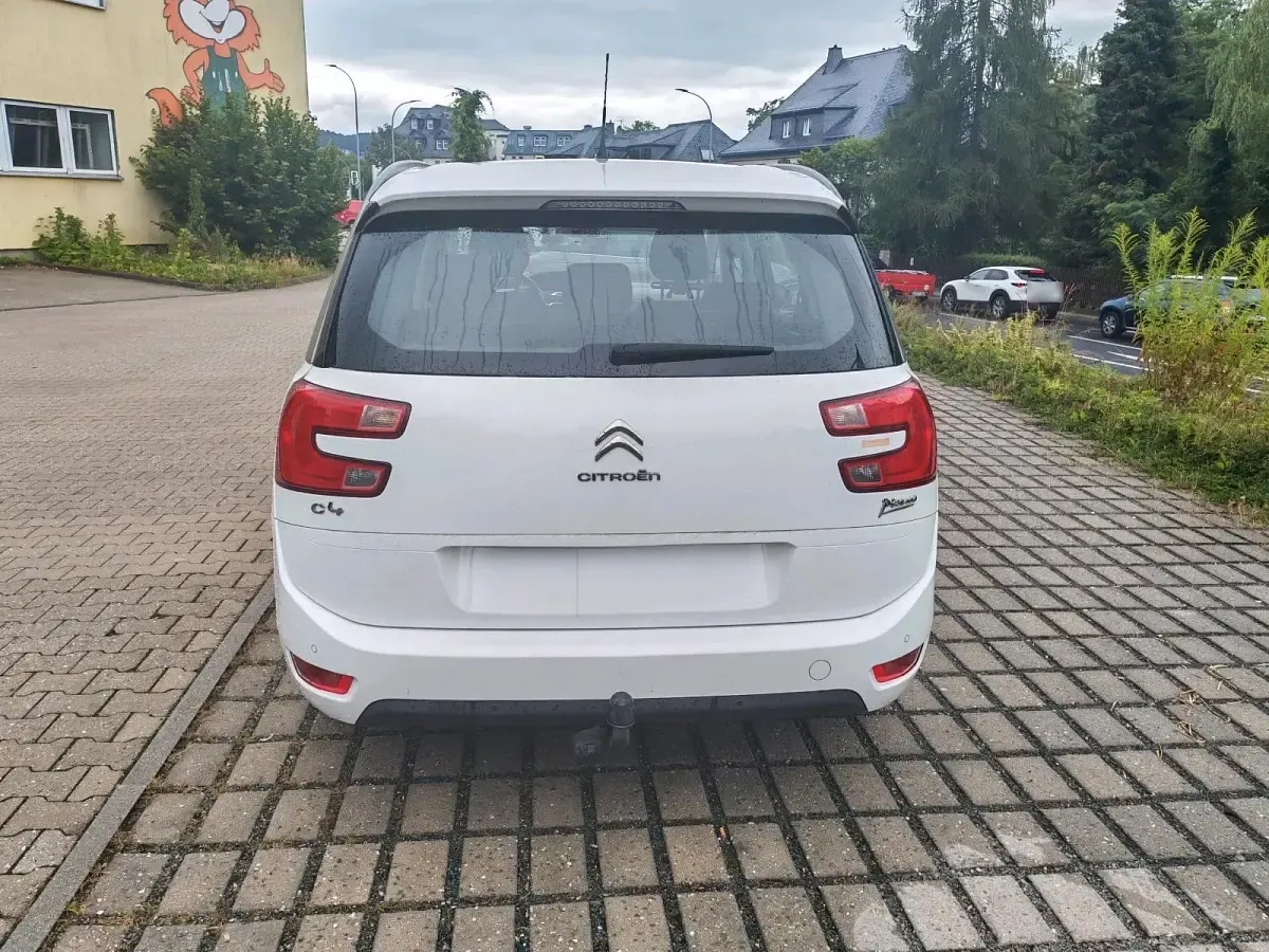 Gebraucht Citroën Grand C4 Picasso 116 PS (85 kW) 2014 Weiß Van / Kleinbus