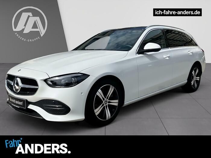 Opalithweiß Gebraucht 2024 Mercedes C220 Avantgarde Kombi | 40.334 € (Fairer Preis) - Bild 1/2