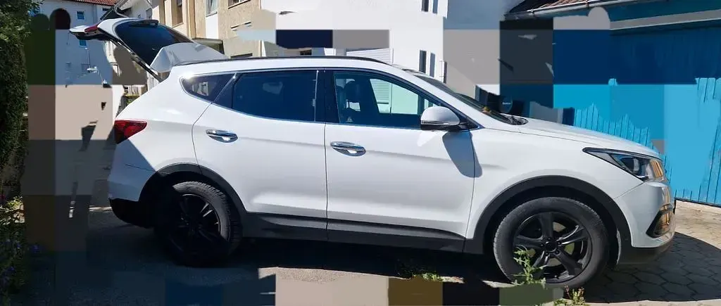 Gebraucht Hyundai Santa Fe Premium 200 PS (147 kW) 2016 Weiß SUV