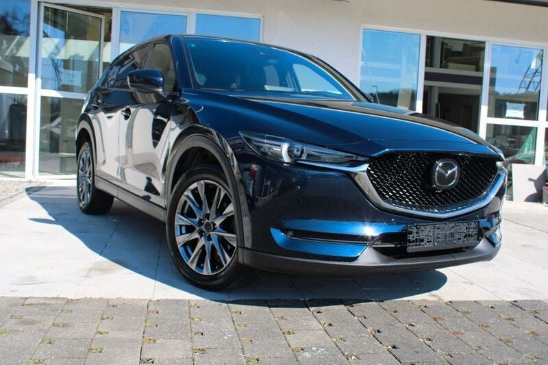 Blau Gebraucht 2021 Mazda CX-5 SUV | 27.499 € (Superpreis) - Bild 1/4