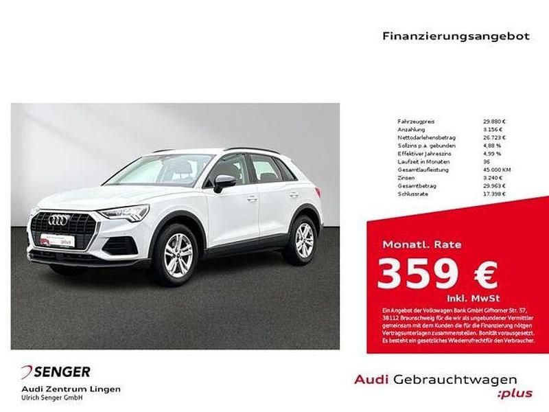 Gebraucht Audi Q3 Ambiente 150 PS (110 kW) 2023 Gletscherweiß metallic SUV