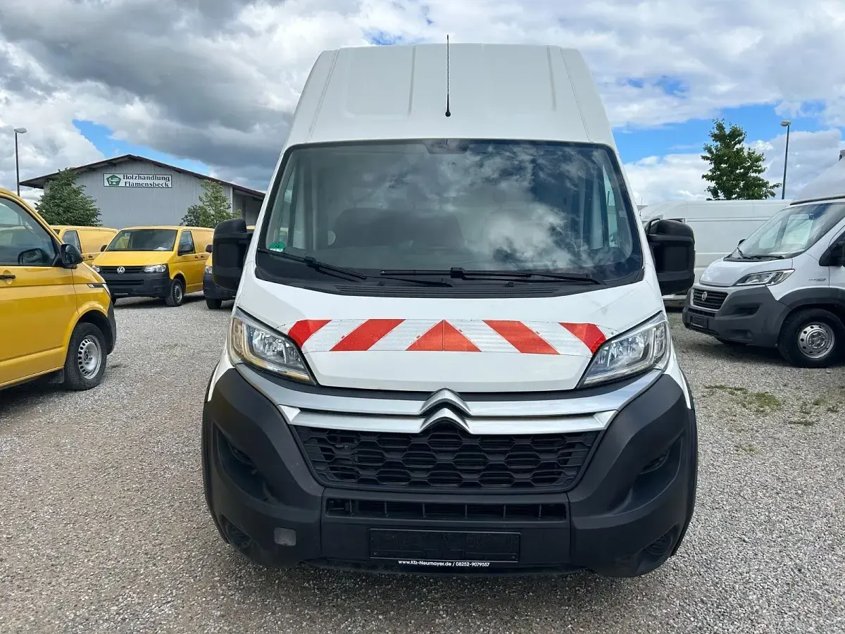 Gebraucht Citroën Jumper 165 PS (121 kW) 2021 Weiß Van / Kleinbus