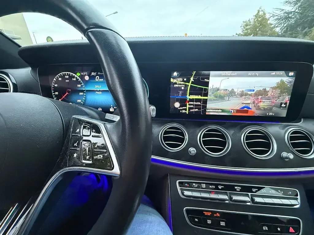 Usata Mercedes E400 AMG 330 CV (242 kW) 2021 Nero Berlina