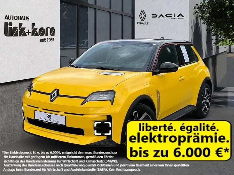 Neu Renault 5 E-Tech Urban 88 kW (120 PS) 2025 Gelb Limousine