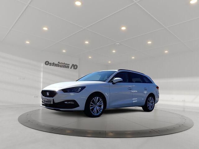 Weiss Gebraucht 2021 Seat Leon Style Kombi | 20.975 € (Fairer Preis) - Bild 1/2