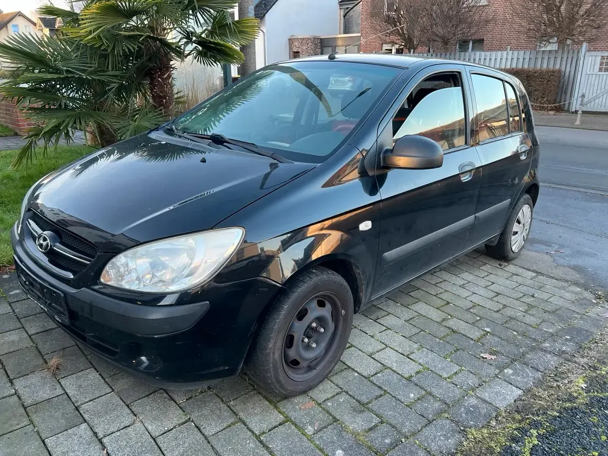 Gebraucht Hyundai Getz 69 PS (50 kW) 2009 Schwarz Kleinwagen